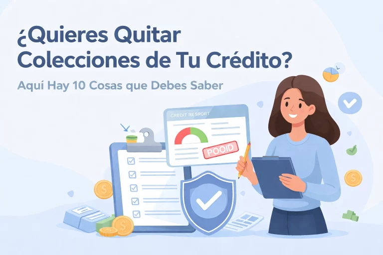 ¿Quieres Quitar Colecciones de Tu Crédito? Aquí Hay 10 Cosas que Debes Saber