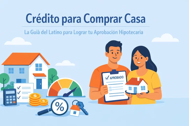 Crédito para Comprar Casa: La Guía del Latino para Lograr tu Aprobación Hipotecaria