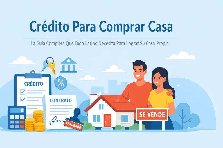 Crédito Para Comprar Casa: La Guía Completa Que Todo Latino Necesita Para Lograr Su Casa Propia