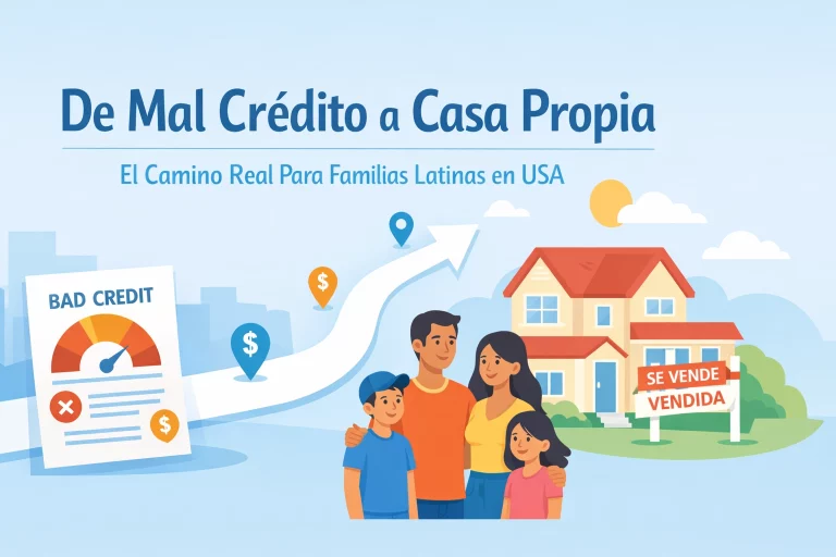 De Mal Crédito a Casa Propia: El Camino Real Para Familias Latinas en USA
