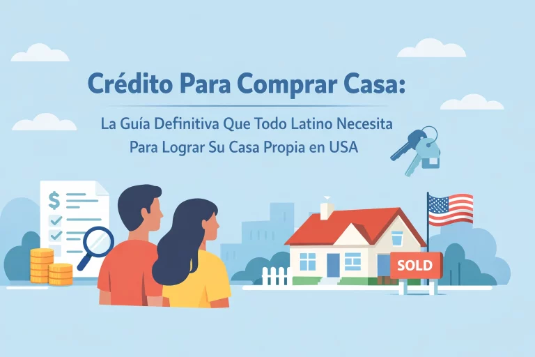 Crédito Para Comprar Casa: La Guía Definitiva Que Todo Latino Necesita Para Lograr Su Casa Propia en USA