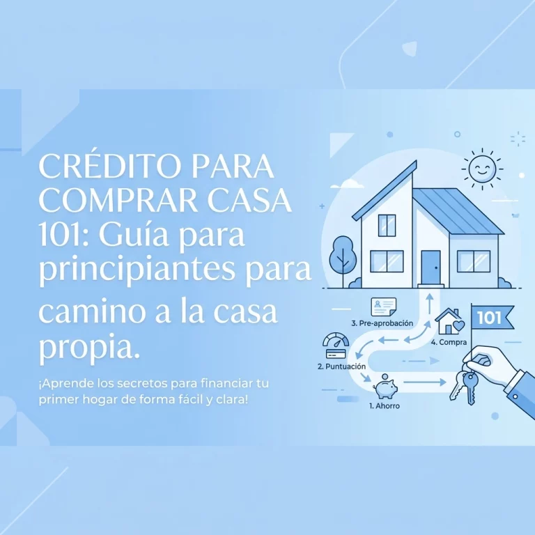 Crédito para comprar casa 101: Guía para principiantes para dominar tu camino a la casa propia