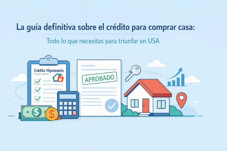 La guía definitiva sobre el crédito para comprar casa: Todo lo que necesitas para triunfar en USA