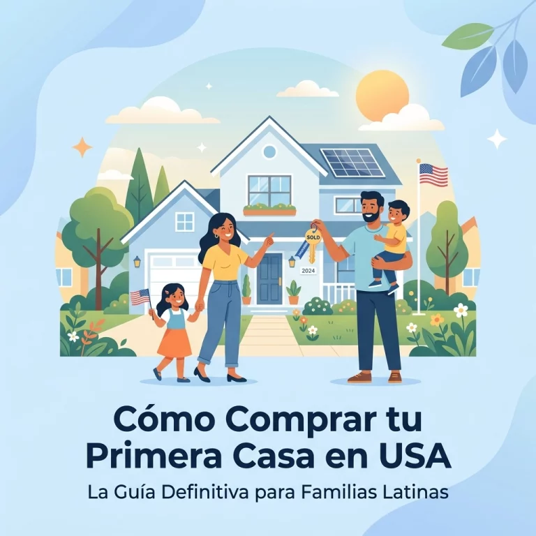 Cómo Comprar tu Primera Casa en USA: La Guía Definitiva para Familias Latinas
