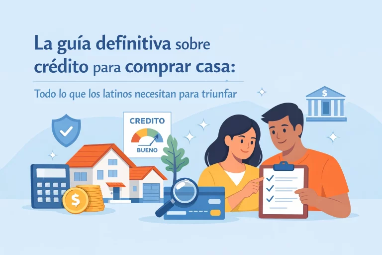 La guía definitiva sobre crédito para comprar casa: Todo lo que los latinos necesitan para triunfar