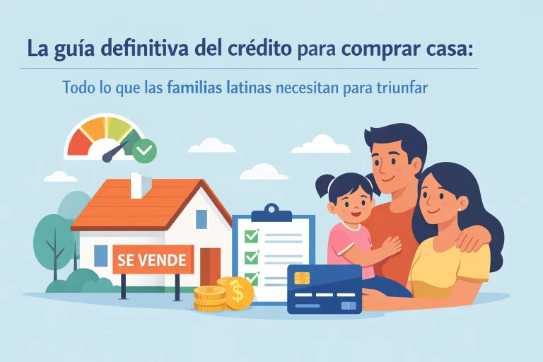 La guía definitiva del crédito para comprar casa: Todo lo que las familias latinas necesitan para triunfar