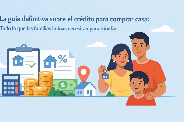 La guía definitiva sobre el crédito para comprar casa: Todo lo que las familias latinas necesitan para triunfar