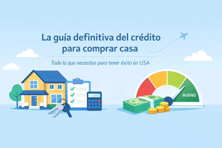 La guía definitiva del crédito para comprar casa: Todo lo que necesitas para tener éxito en USA