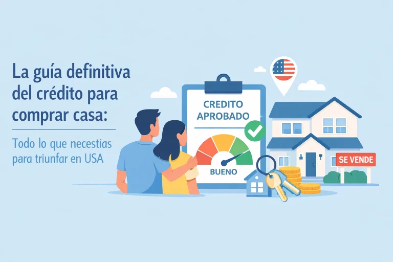 La guía definitiva del crédito para comprar casa: Todo lo que necesitas para triunfar en USA