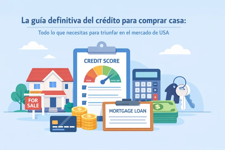La guía definitiva del crédito para comprar casa: Todo lo que necesitas para triunfar en el mercado de USA