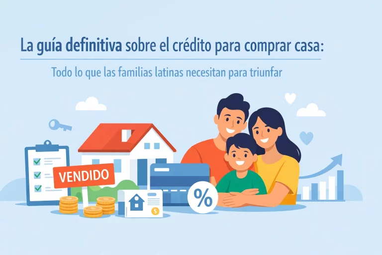 La guía definitiva sobre el crédito para comprar casa: Todo lo que las familias latinas necesitan para triunfar