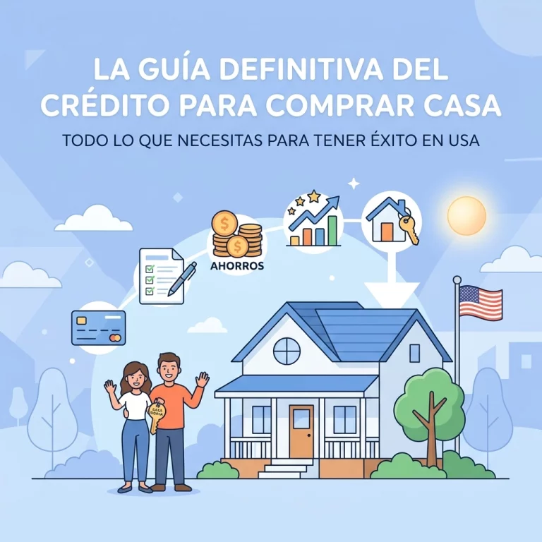 La guía definitiva del crédito para comprar casa: Todo lo que necesitas para tener éxito en USA