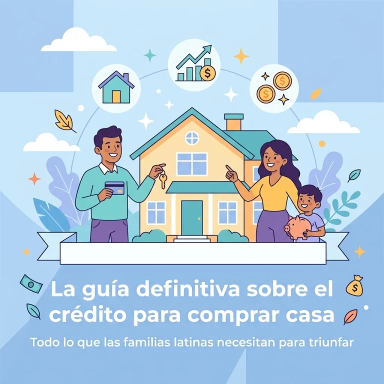 La guía definitiva sobre el crédito para comprar casa: Todo lo que las familias latinas necesitan para triunfar