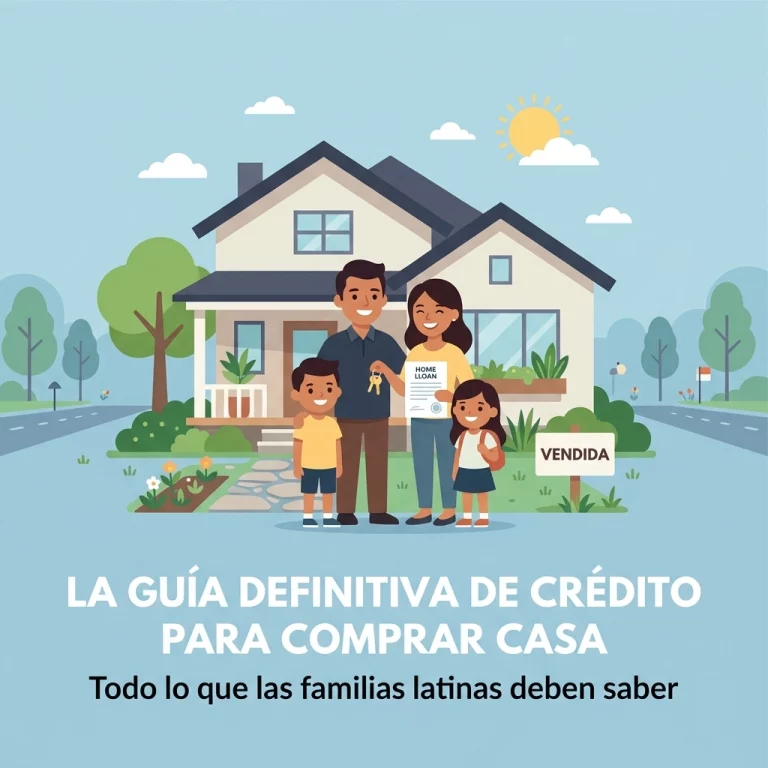 La guía definitiva de crédito para comprar casa: Todo lo que las familias latinas deben saber